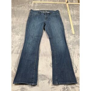 Levi's 515 Boot‎ Cut Jeans Women's Size 12M Dark Wash Denim Studded Pockets